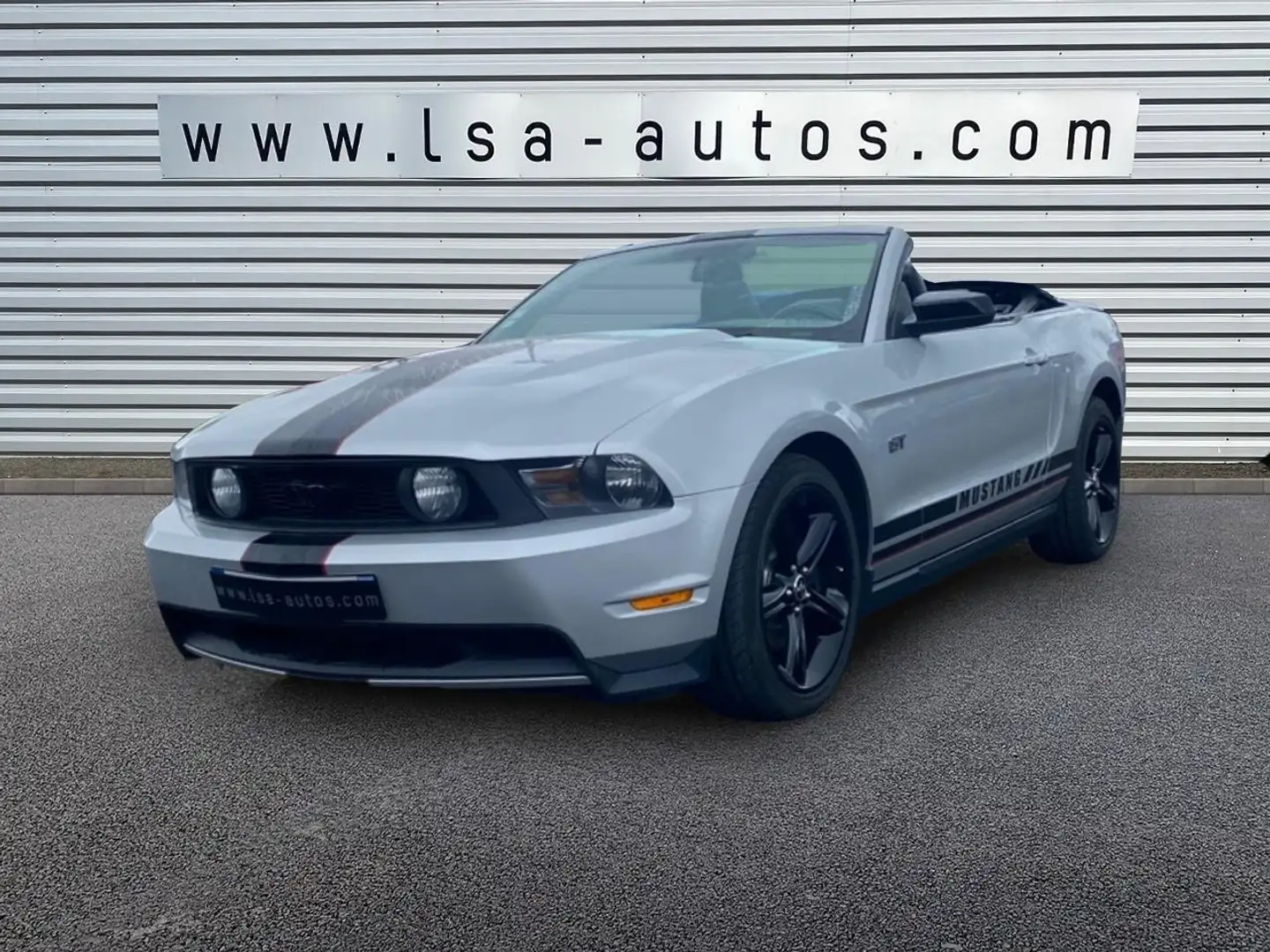 Ford Mustang V8 CABRIOLET 4.6 GT 304 CH Gris - 1