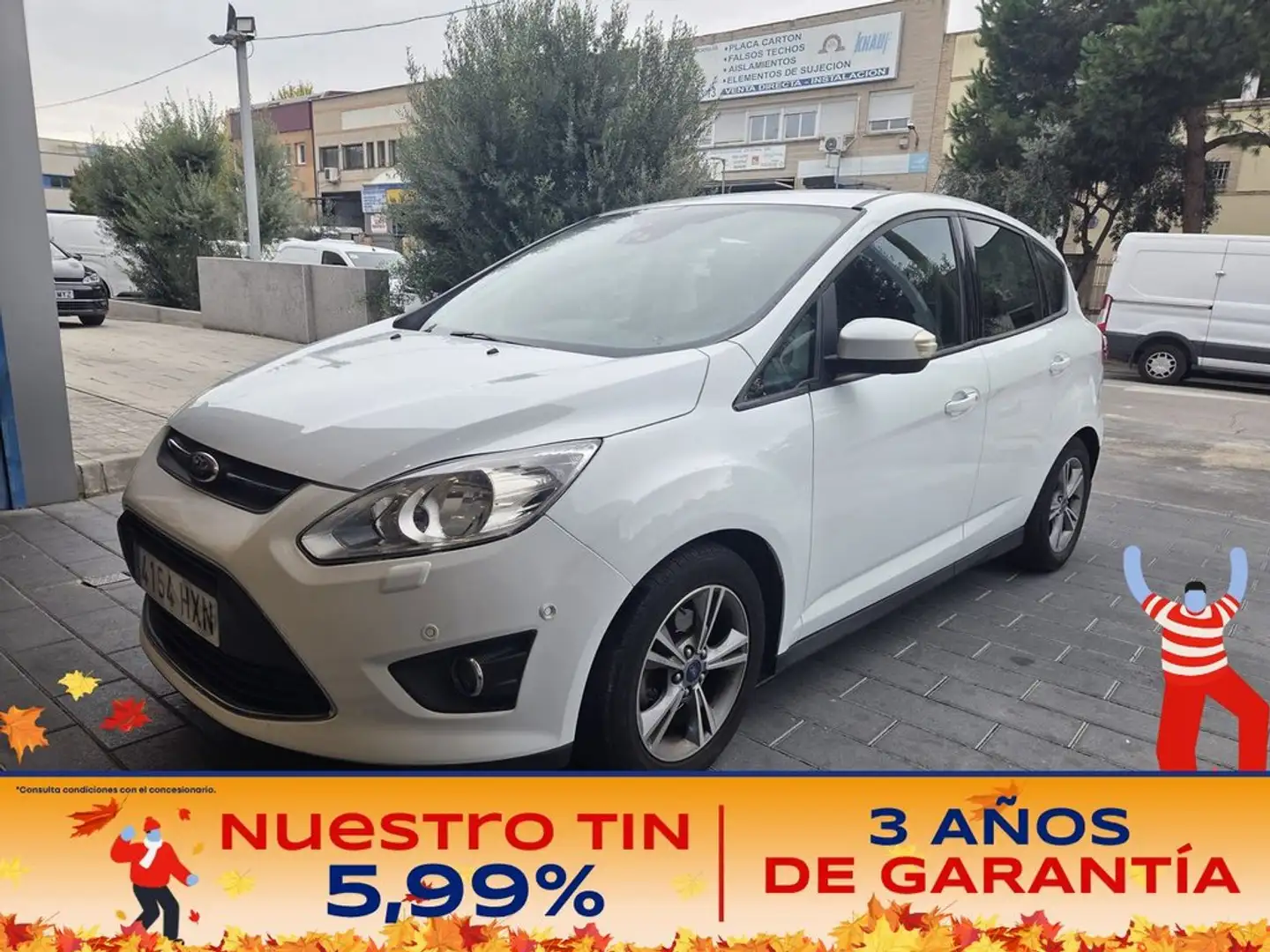 Ford C-Max 1.6TDCi Trend 115 Blanco - 1