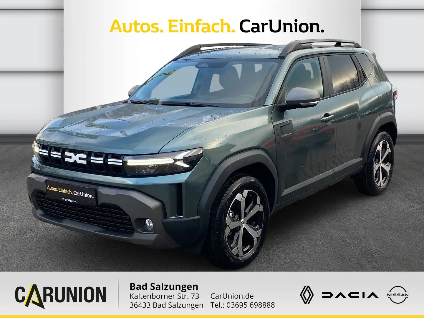 Dacia Duster Journey TCe 130 Grün - 1