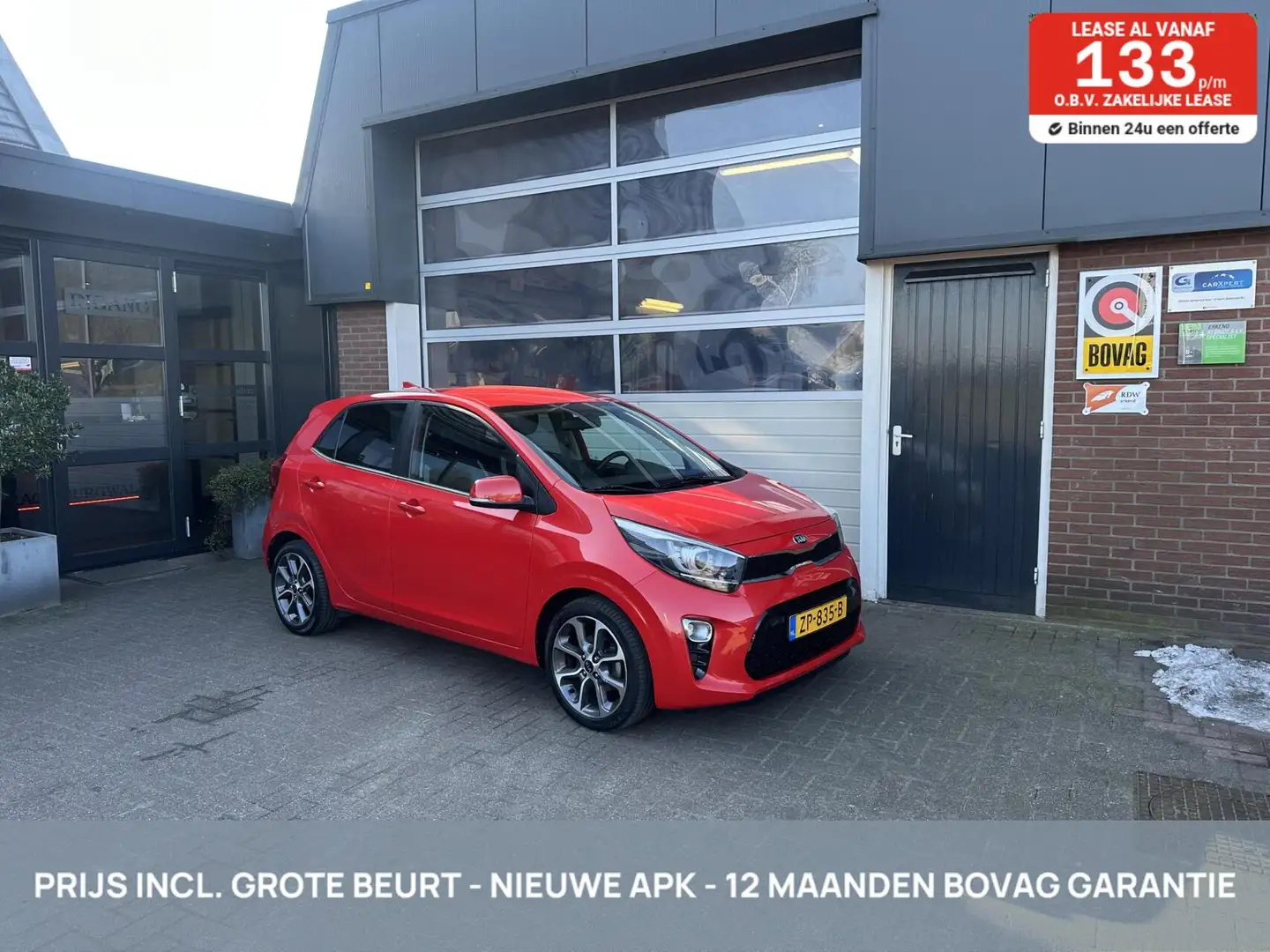 Kia Picanto 1.0 CVVT Colour Edition *ALL-IN PRIJS* Rojo - 1