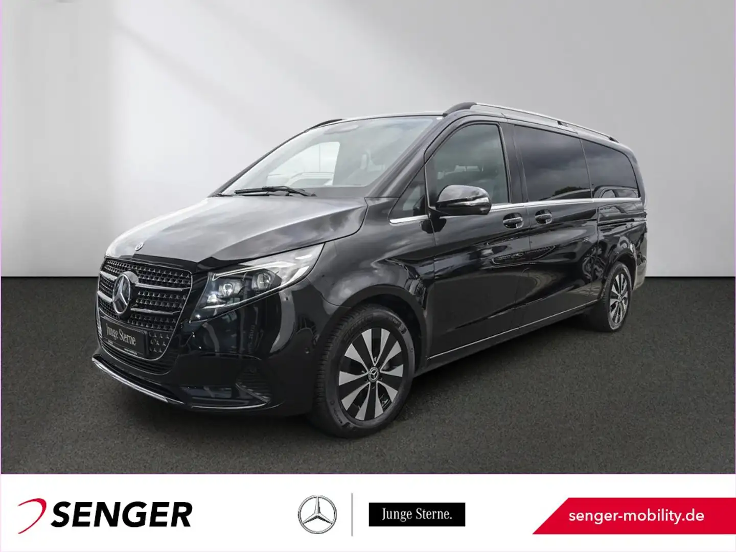 Mercedes-Benz V 300 d Avantgarde extralang Distr Standhz 360° Negro - 1
