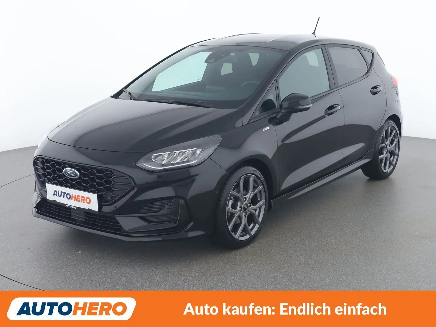 Ford Fiesta 1.0 EcoBoost ST-Line Schwarz - 1