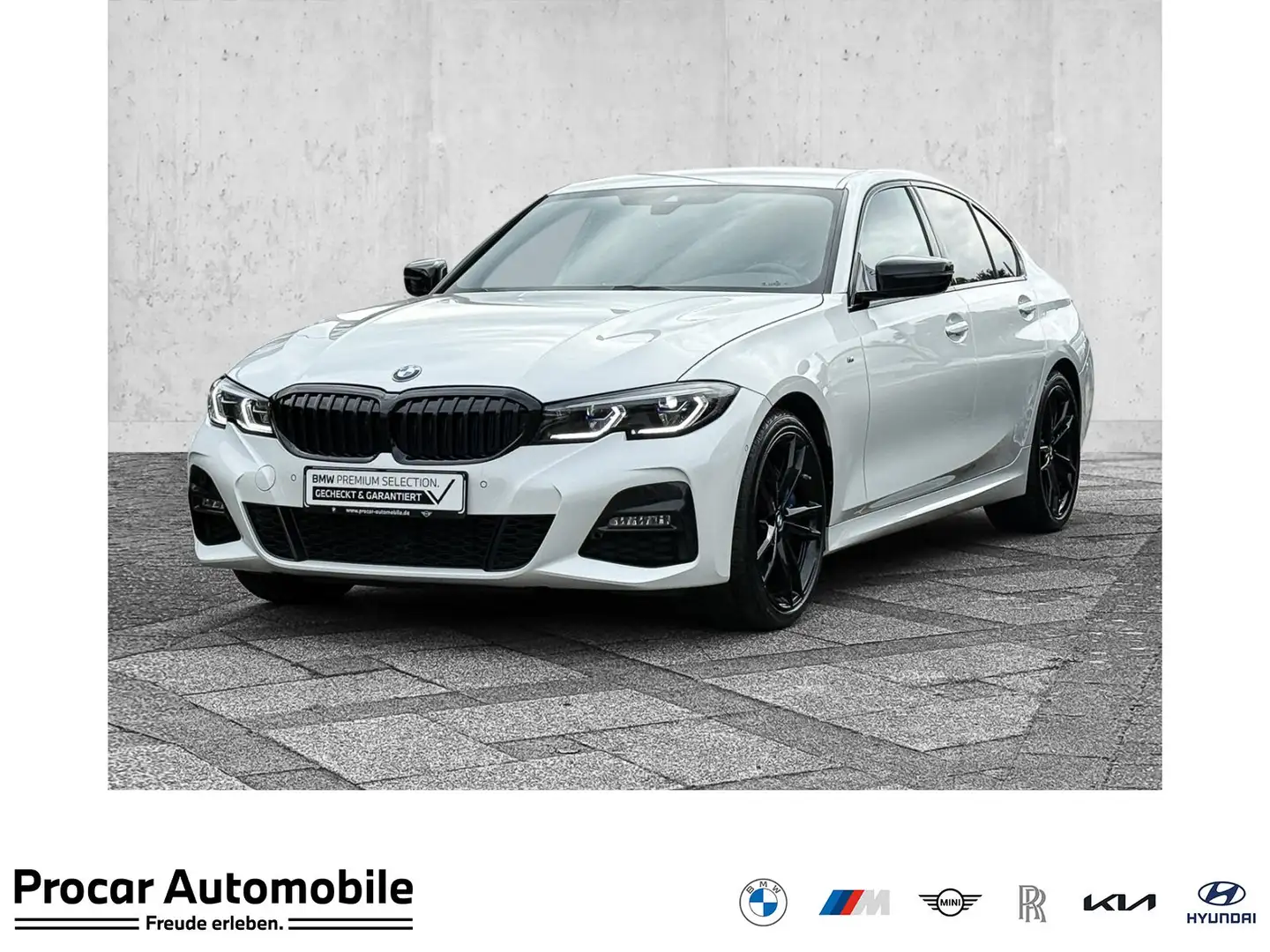 BMW 330 i xDrive M Sport elktr. Sitz Komf LED ACC Laser Pa Blanco - 1