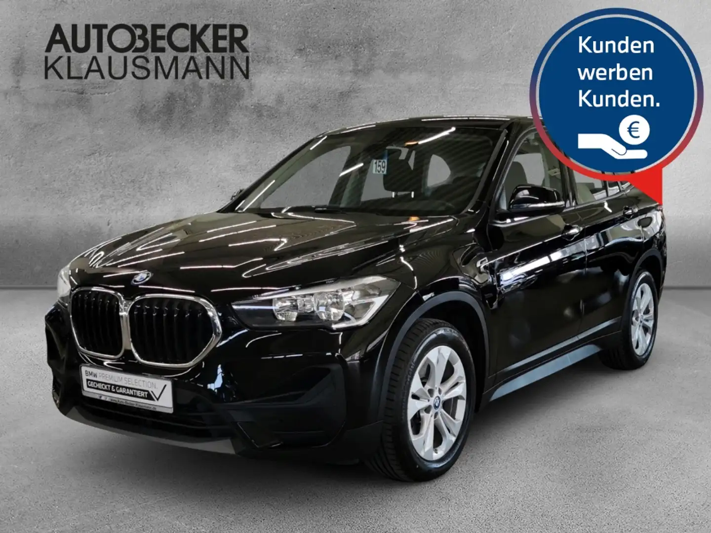BMW X1 xDRIVE 25e ADVANTAGE AUTOMATIK STANDKLIMA Negro - 1