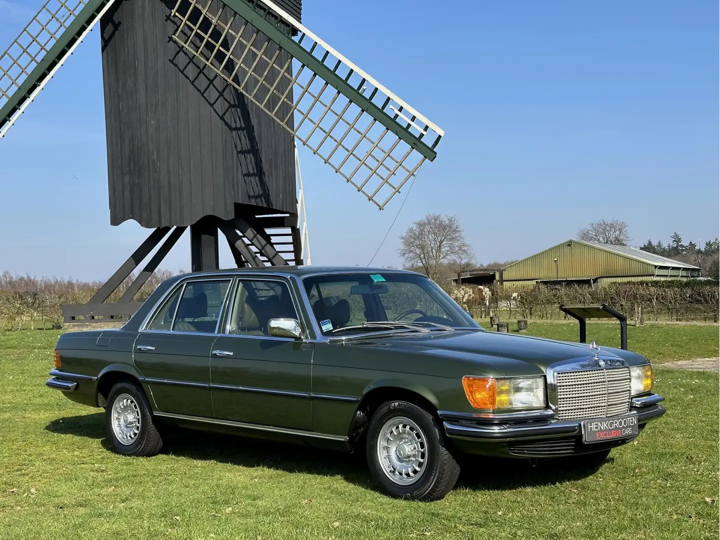 Mercedes-Benz 280 SE - W116 - 70.000 km ! Groen - 1