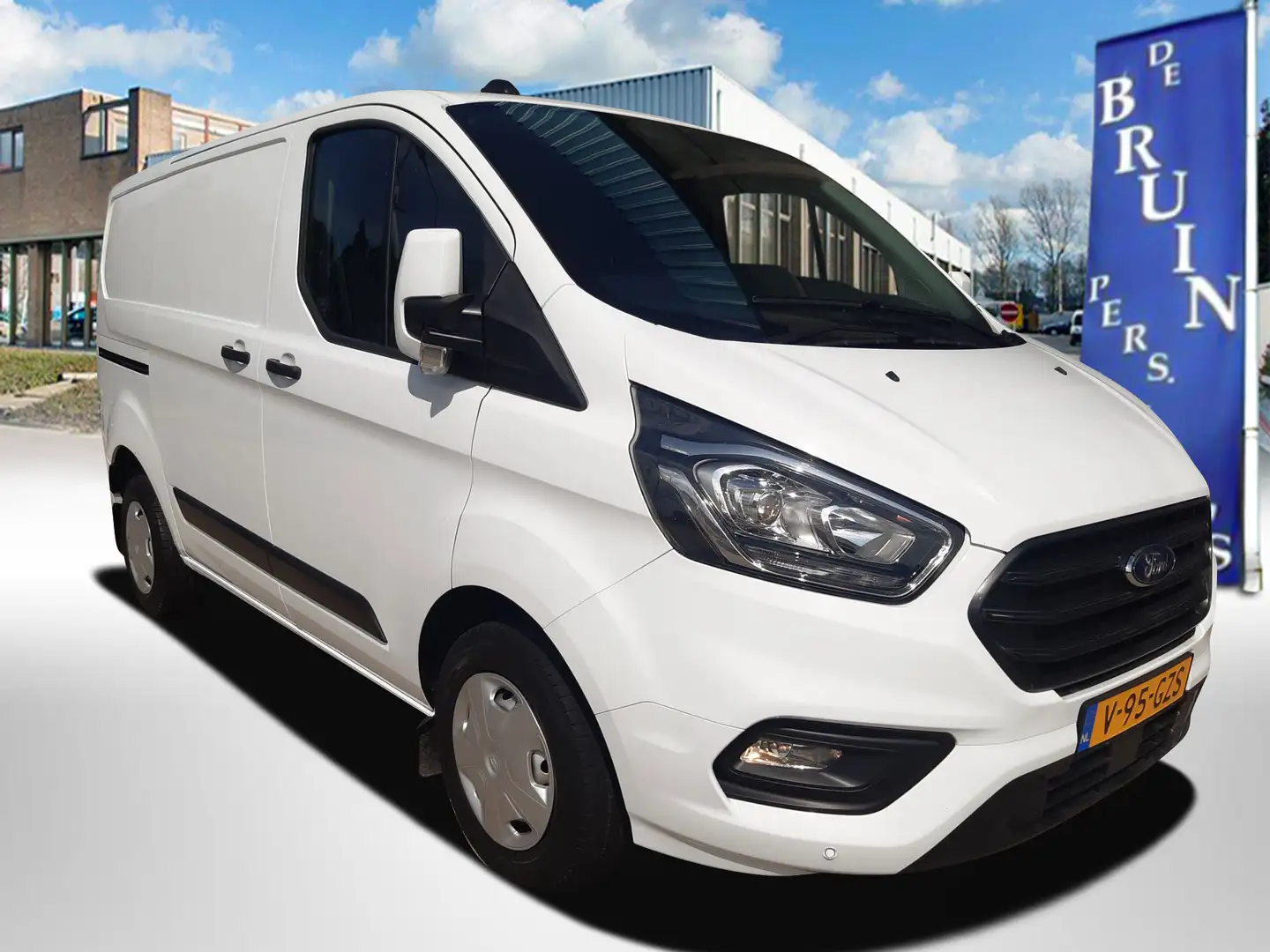 Ford Transit Custom 2.0 TDCI 96kw/ 130 pk Trend Airco Cruise Control P Bianco - 1