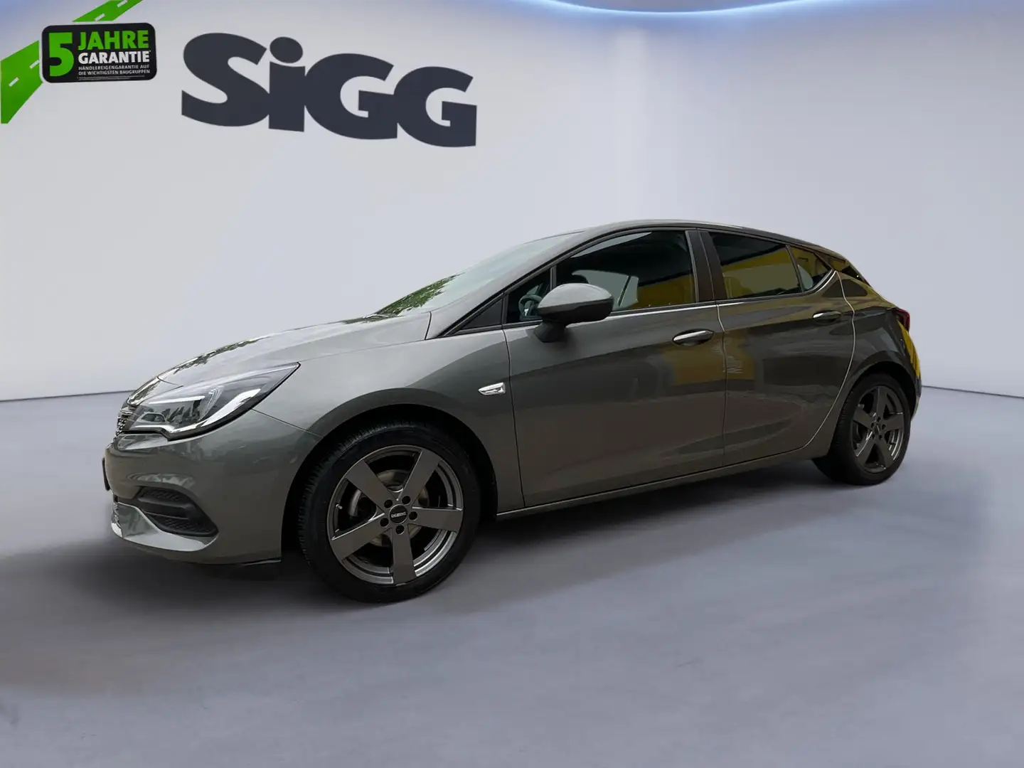 Opel Astra K 1.2 Turbo Edition PDC Tempomat; Klima Grijs - 2