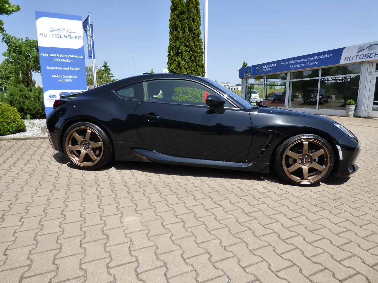 Subaru BRZ 2,4i Sport (EURO6d) Miltek, H&R, Borbet Černá - 1