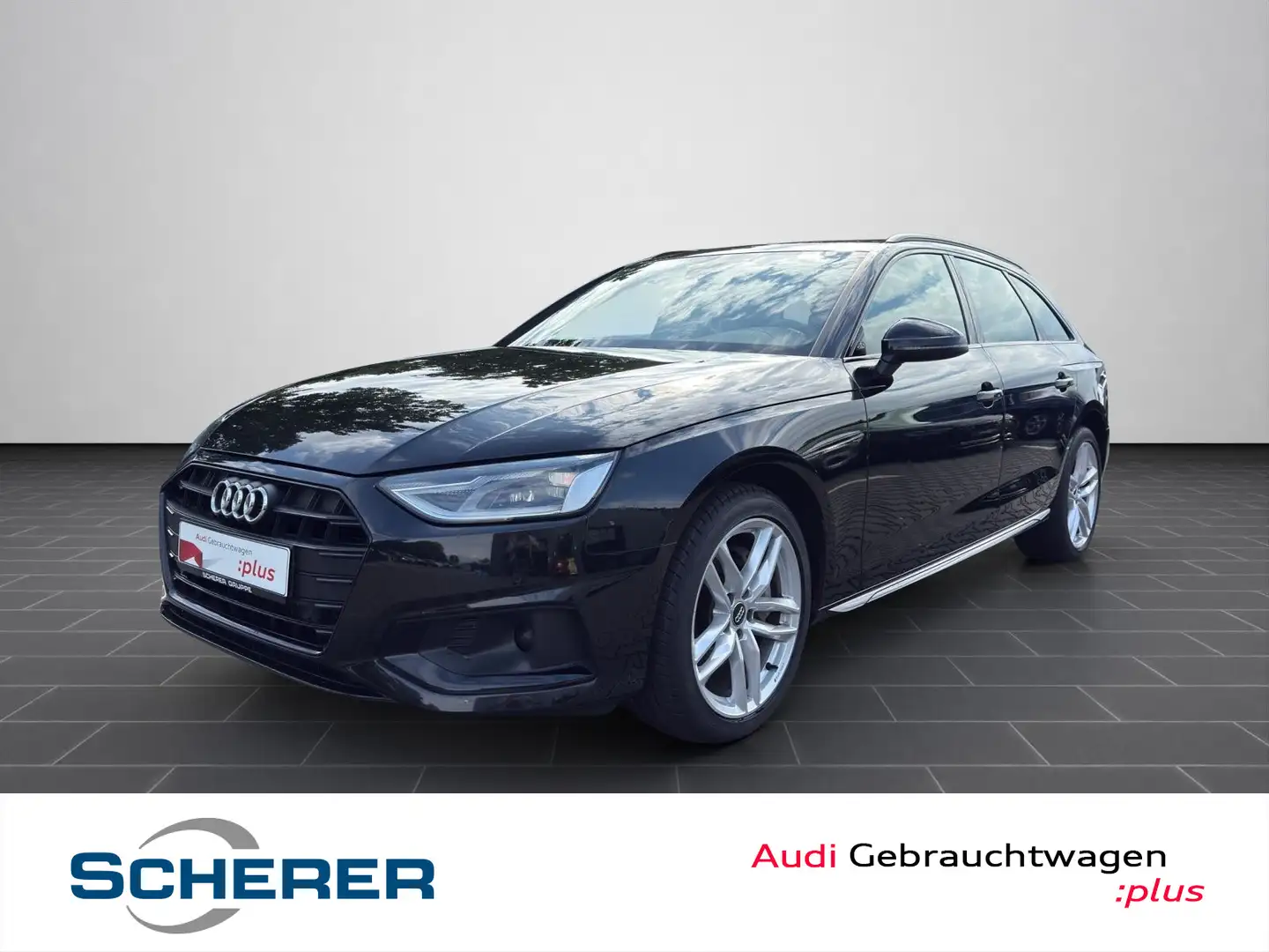 Audi A4 40 TDI advanced S tronic NAVI AHK ACC E Schwarz - 1