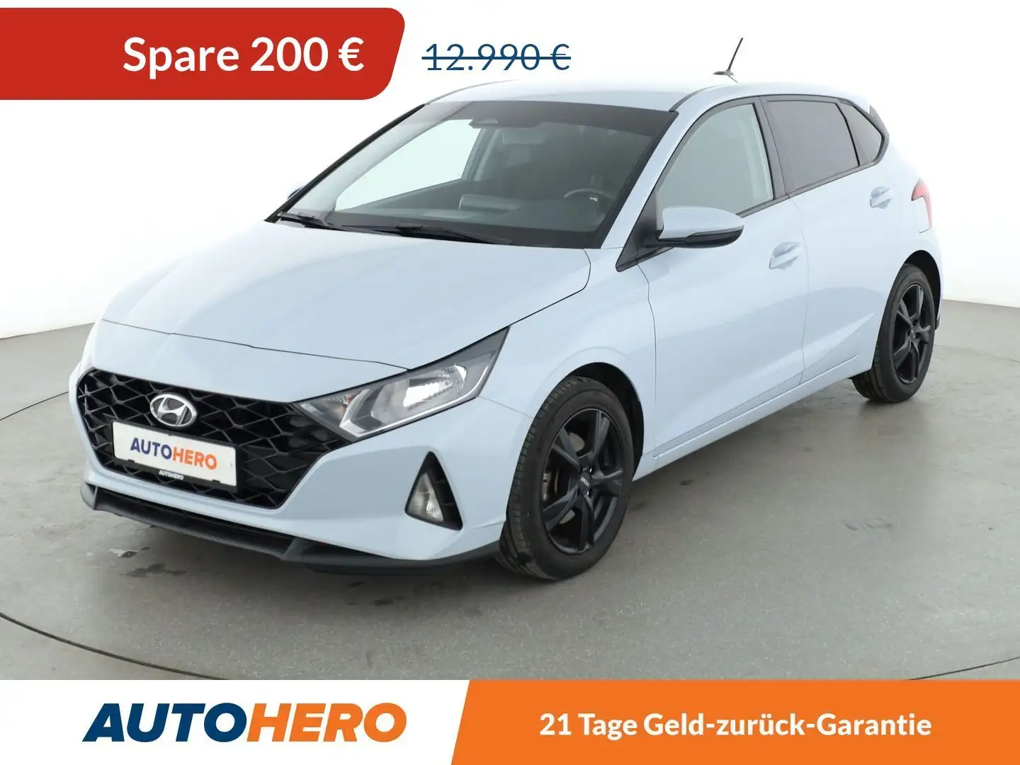 Hyundai i20 1.0 TGDI Select*NAVI*TEMPO*KLIMA*GARANTIE* Bleu - 1