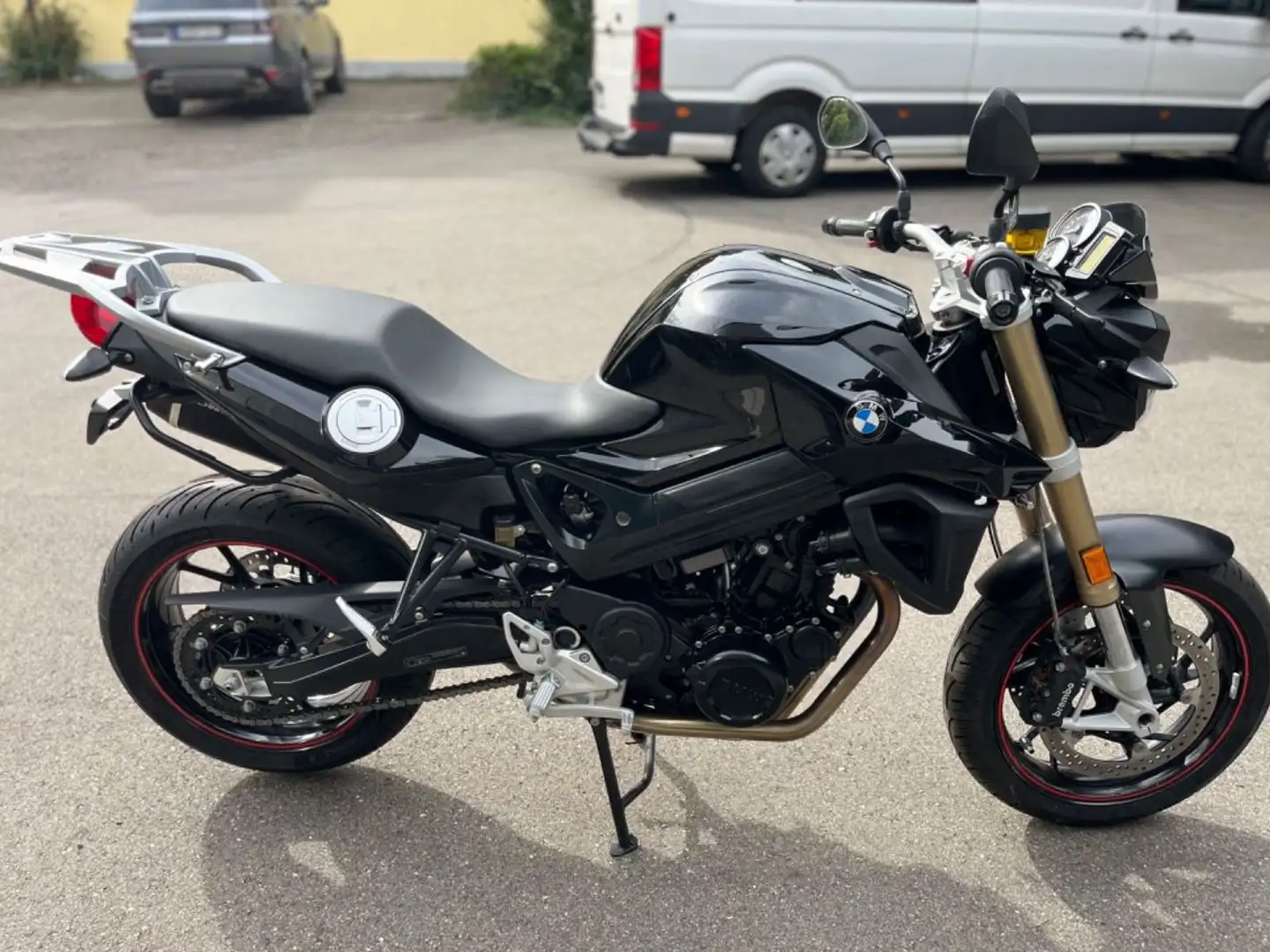 BMW F 800 R AC SCHNITZER AUSPUFF*ERST ORG.995KM*ESA Nero - 1