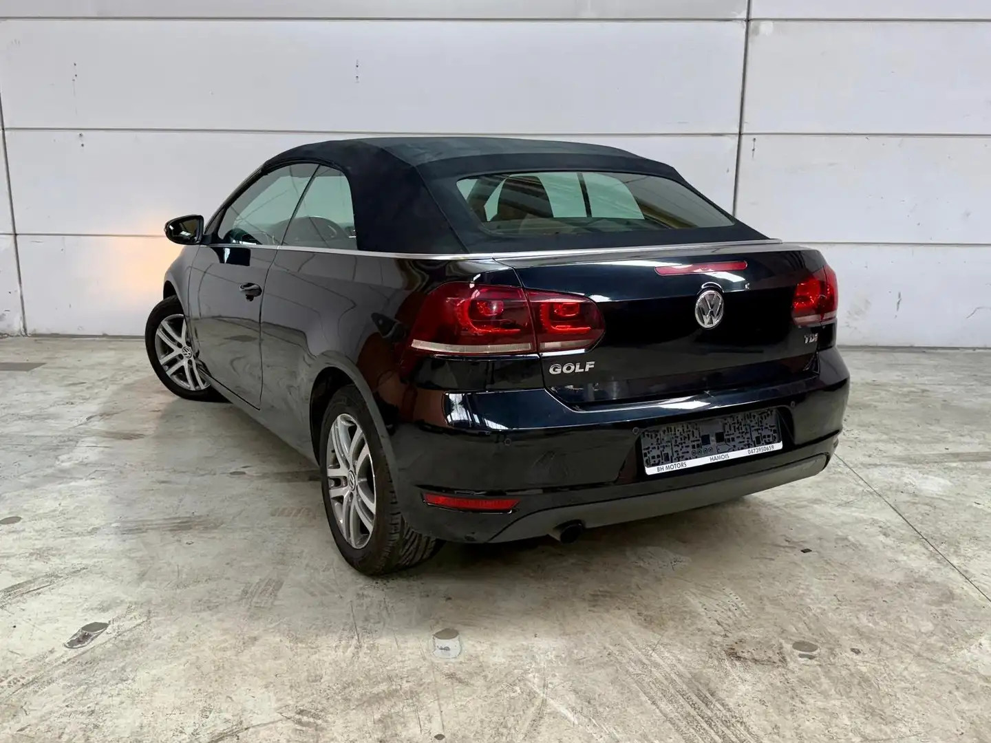 Volkswagen Golf Cabriolet 1.6TDi *EXPORT*NICE*BODY Zwart - 2