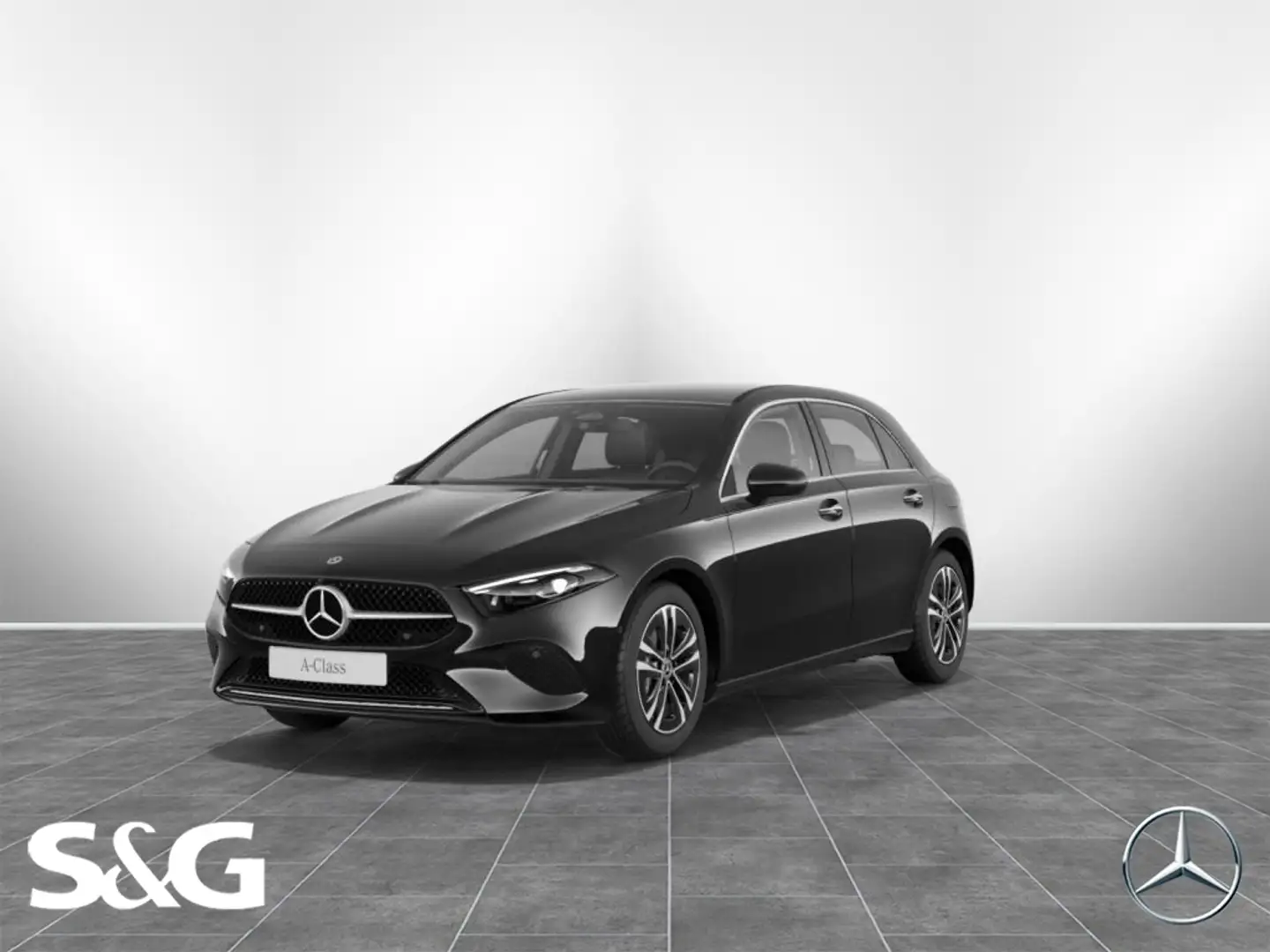 Mercedes-Benz A 180 KEYLESS+KAMERA+SPURHALTE+CARPLAY+LED+17" Schwarz - 1