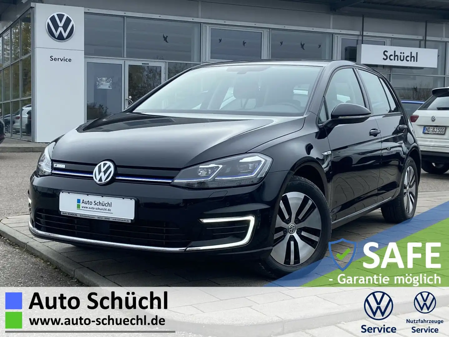 Volkswagen Golf e-Golf COMFORTLINE WÄRMEPUMPE+NAVI+LED+CCS Schwarz - 1