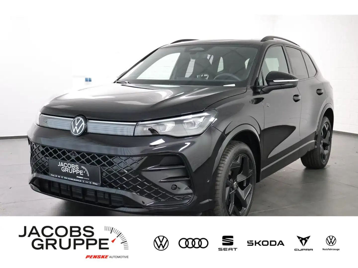Volkswagen Tiguan 2.0 TDI 4M R-Line "Black Style" Navi,L Schwarz - 1