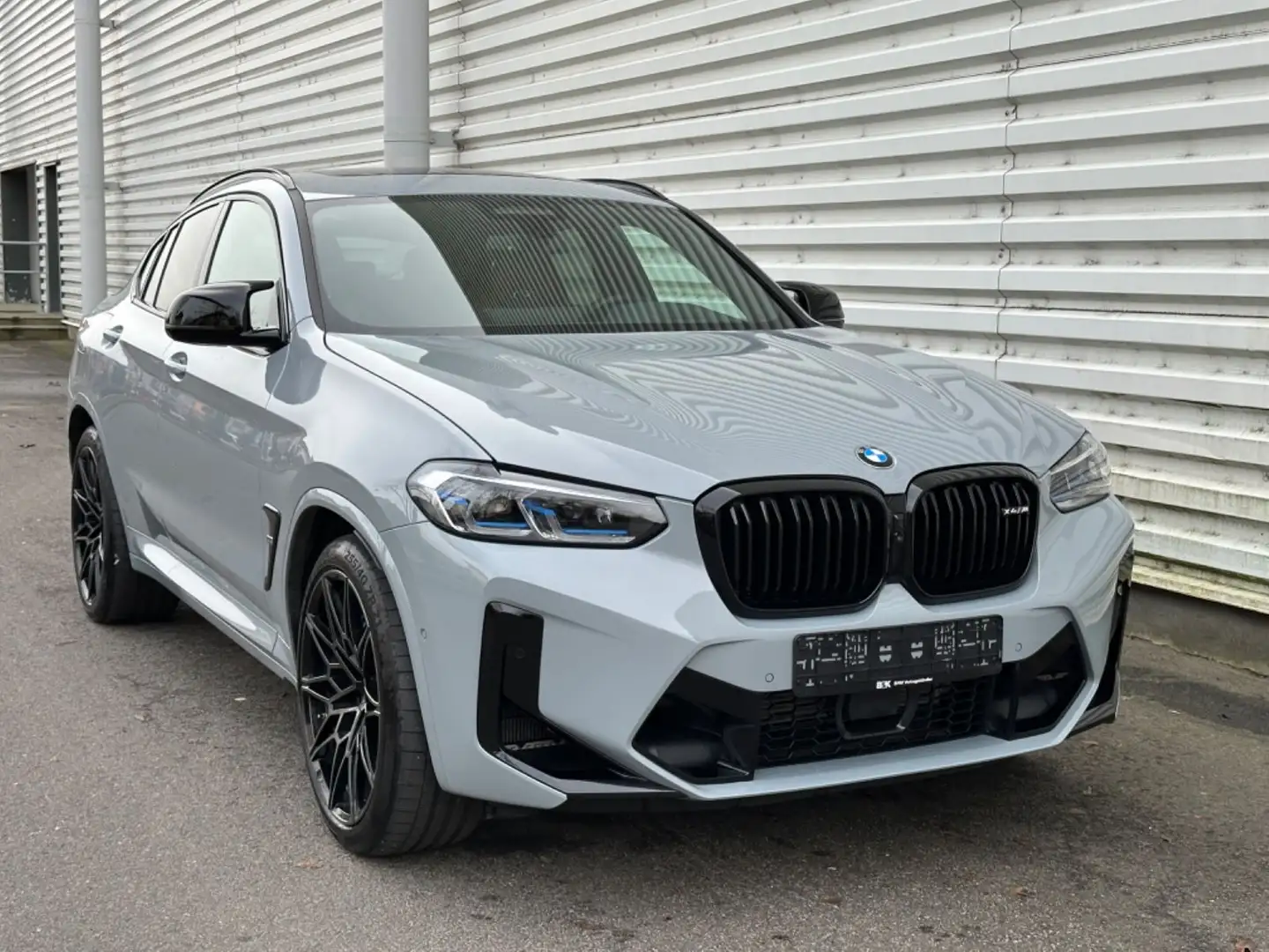BMW X4 M Competition Pano H/K Merino Laser VOLL Szary - 1