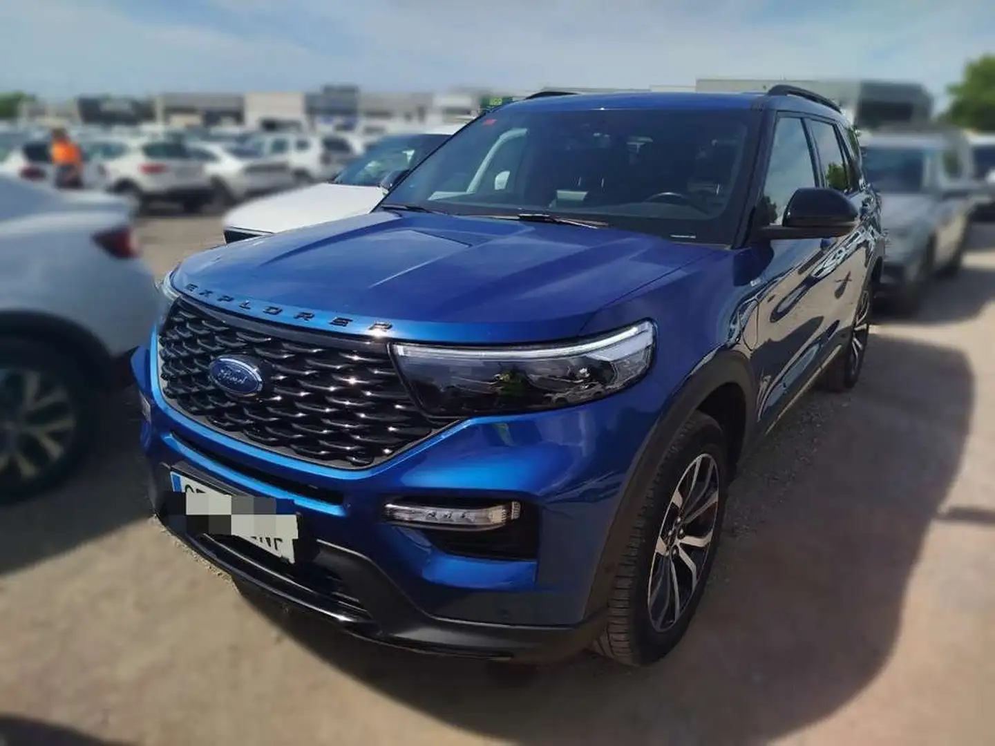 Ford Explorer 3.0 PHEV AWD ST Line Azul - 1