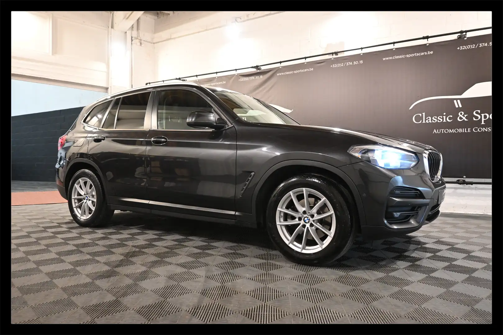 BMW X3 X3 2.0 dA sDrive18 / EURO 6 / AUTO / CAMERA / CUIR Noir - 1