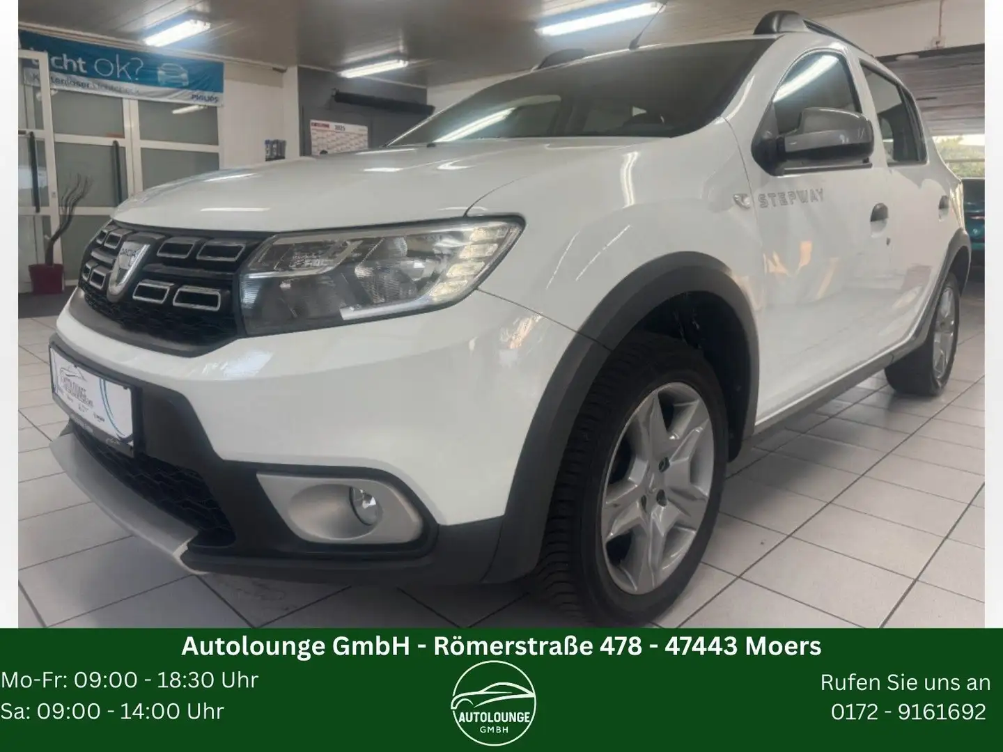 Dacia Sandero II Stepway Prestige NAVI*PDC*KLIMA*BT*4S Weiß - 1