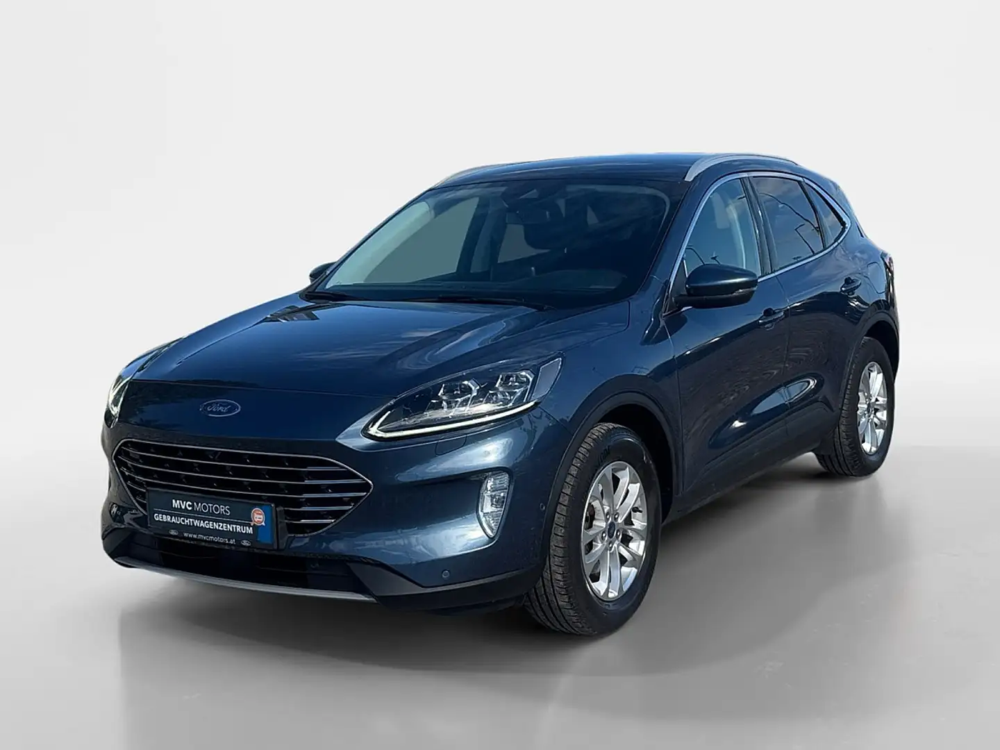 Ford Kuga 2,0 EcoBlue Hybrid Titanium X Blau - 1