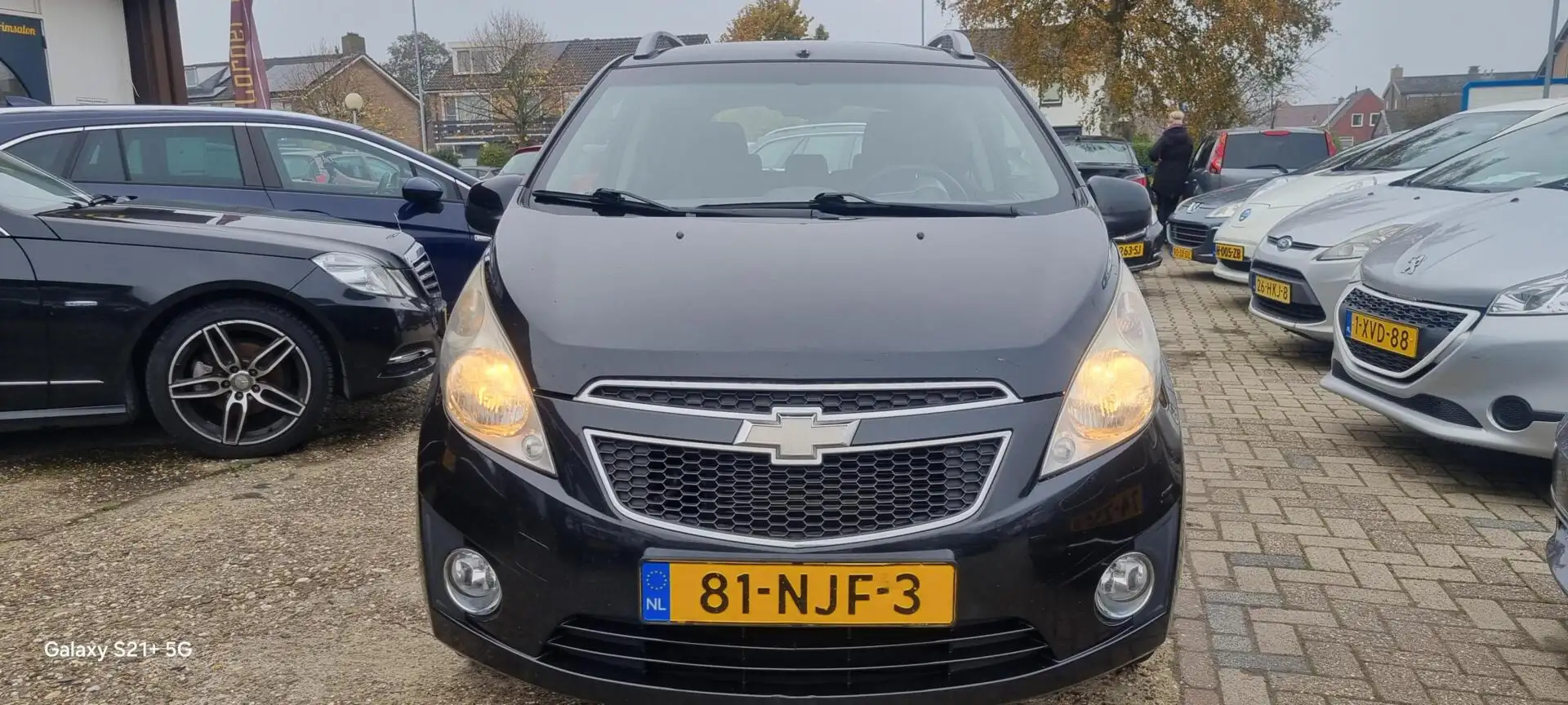 Chevrolet Spark 1.0 16V LS Bi-Fuel💢€1899 -💢gas /benzine Noir - 2