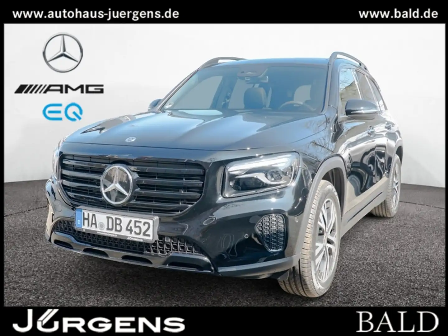 Mercedes-Benz GLB 200 d Progressive/ILS/Cam/Pano/Night/Distr Zwart - 1