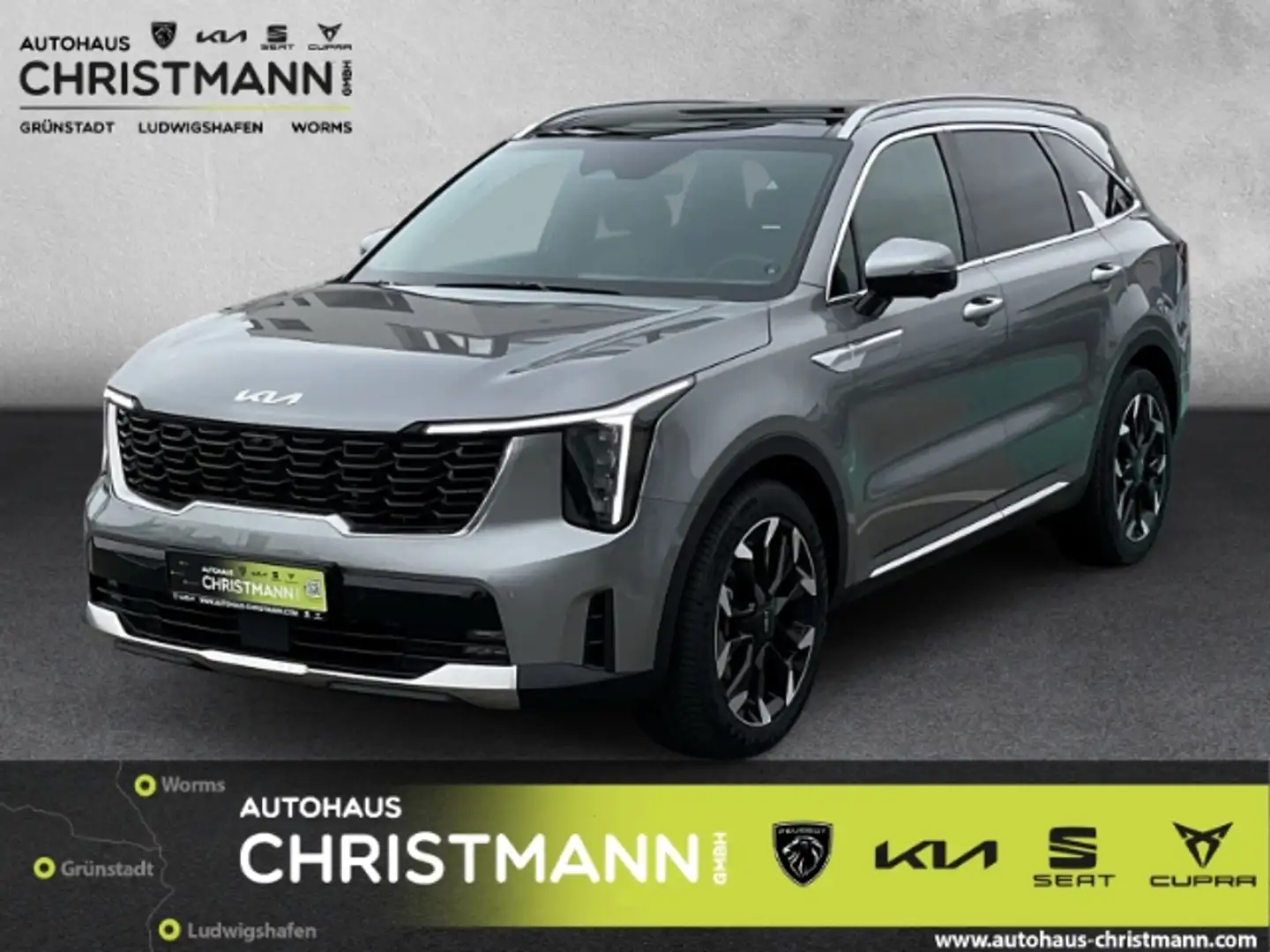Kia Sorento PE PLATINUM 4WD 2.2 CRDi *ANHÄNGERKUPPLUNG*PREMIUM Grau - 1