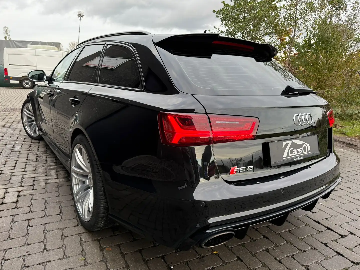 Audi RS6 Avant 4.0 V8 TFSI QUATTRO FULL Belgische Wagen Noir - 2