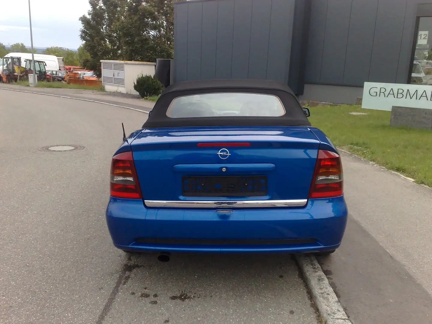 Opel Astra G Cabrio*Volleder*Tempomat*Xenon*2 Hand* Blau - 2