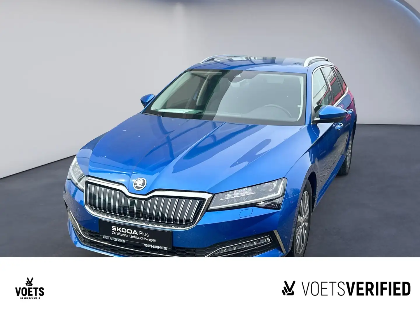 Skoda Superb Combi Style 1.4 eTSI DSG AHK+RearView+SHZ Blau - 1