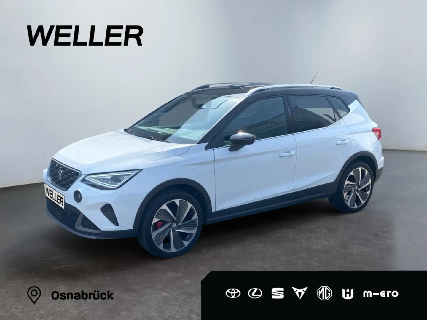 SEAT Arona 1.5 TSI FR *XL*LED*AHK*PDC v+h*Kamera*CarPlay* Blanc - 1
