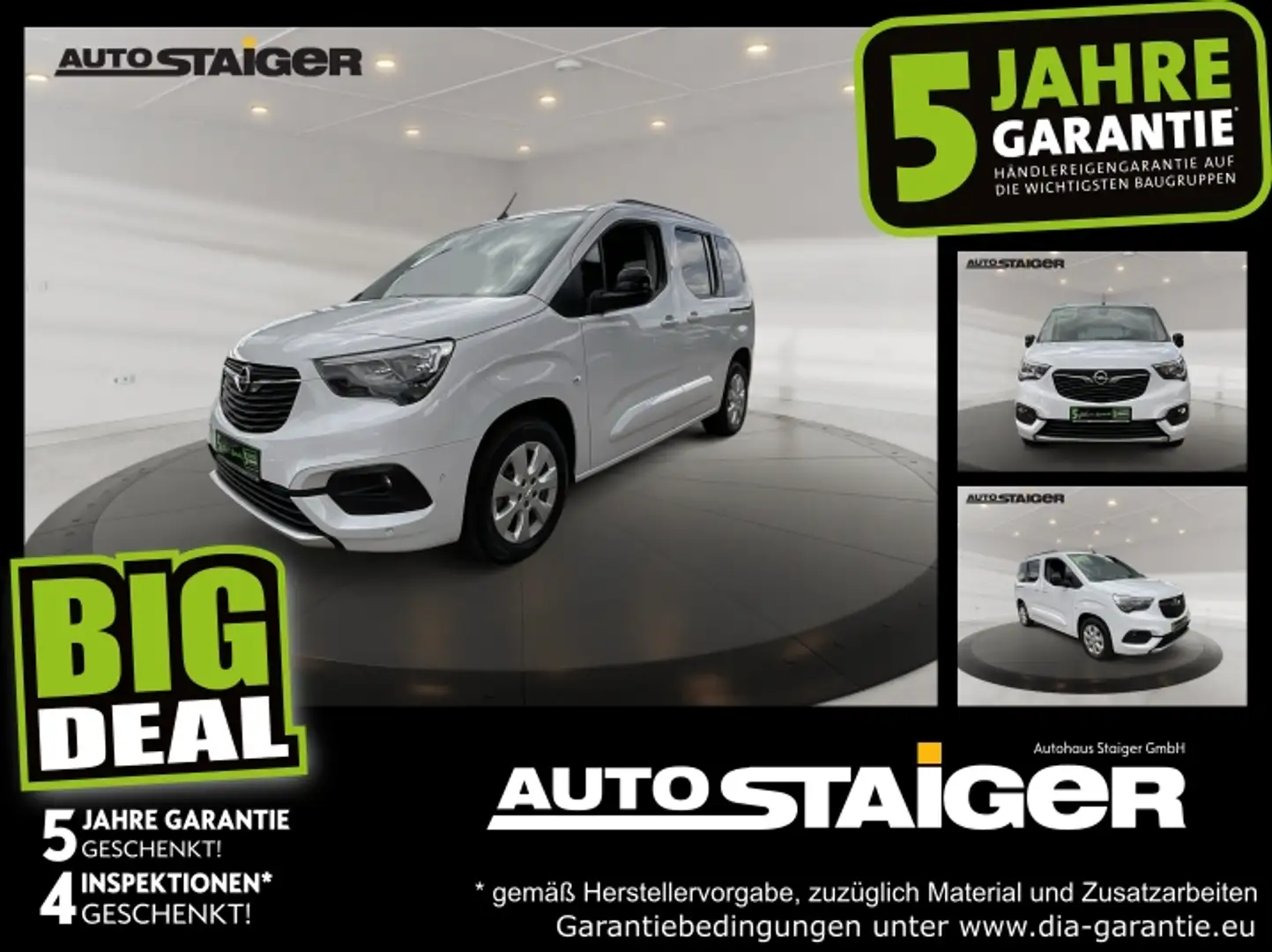 Opel Combo-e Life Ultimate Navi, Kamera, PDC,... Білий - 1