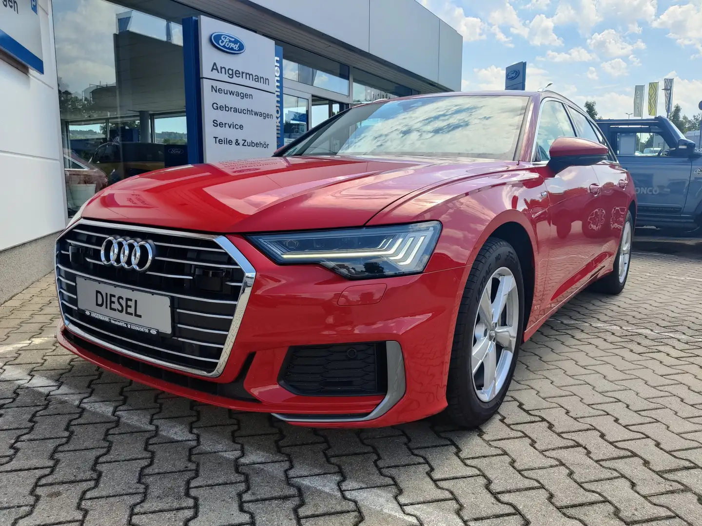Audi A6 Avant 40 TDI sport Rosso - 1
