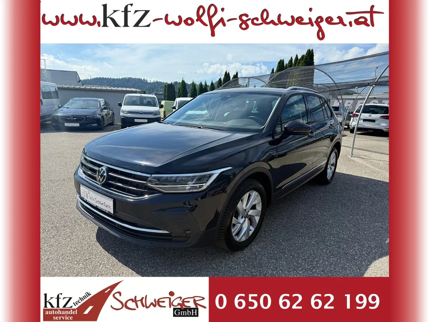 Volkswagen Tiguan 2,0 TDI 4Motion Life DSG Noir - 1