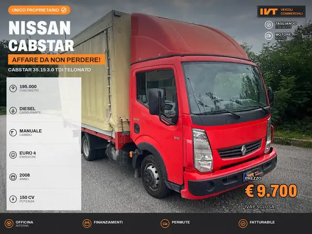 Nissan Cabstar Cabstar 35.15 3.0 TDI Telonato