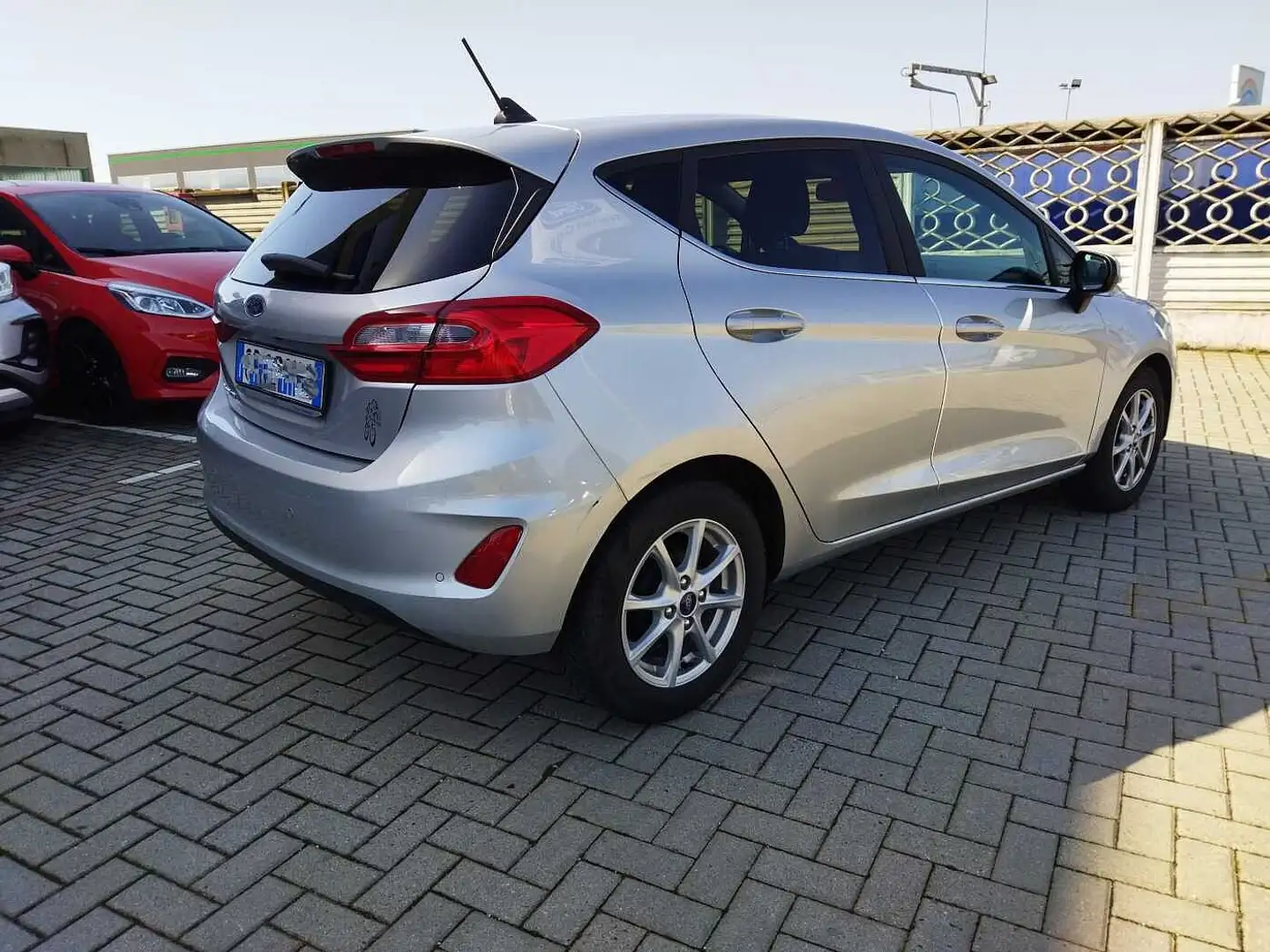 Ford Fiesta 7ª serie 1.5 EcoBlue 5 porte Titanium Argento - 2