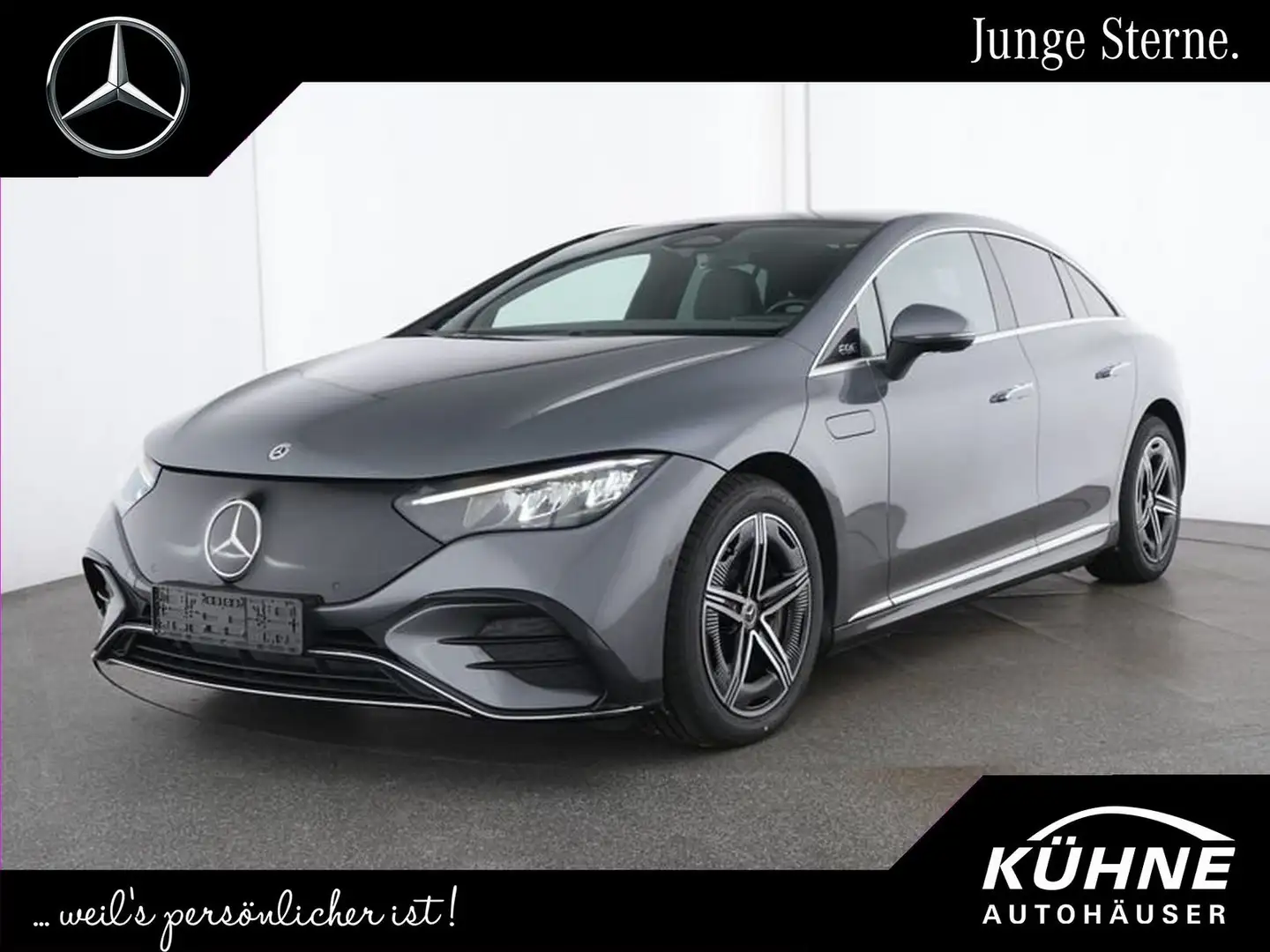Mercedes-Benz EQE 350 4M AMG Line Int & Ex+Pano+Distro+Memory Grau - 1