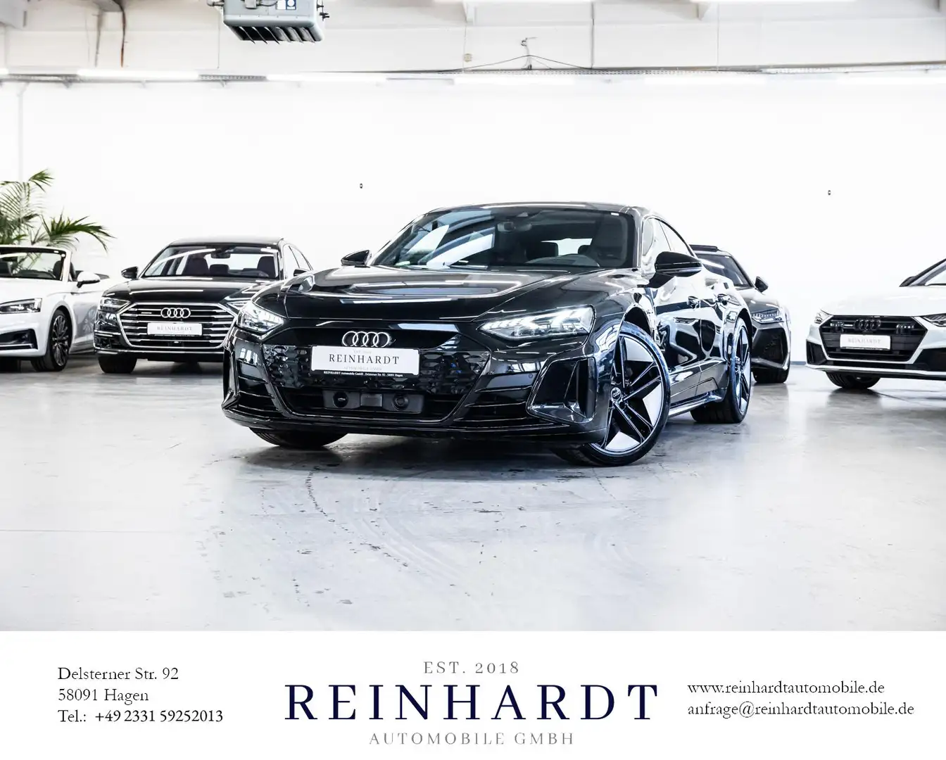 Audi RS e-tron GT ALL-BLACK/21Z/MTRX/ACC/PANO/B&O/KAM Negru - 1