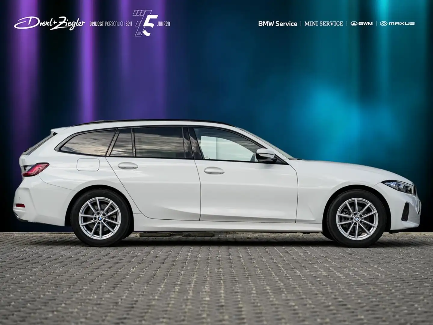 BMW 318 i Touring ACC HeadUp KoZg SpSitz HiFi Shadow Blanco - 2