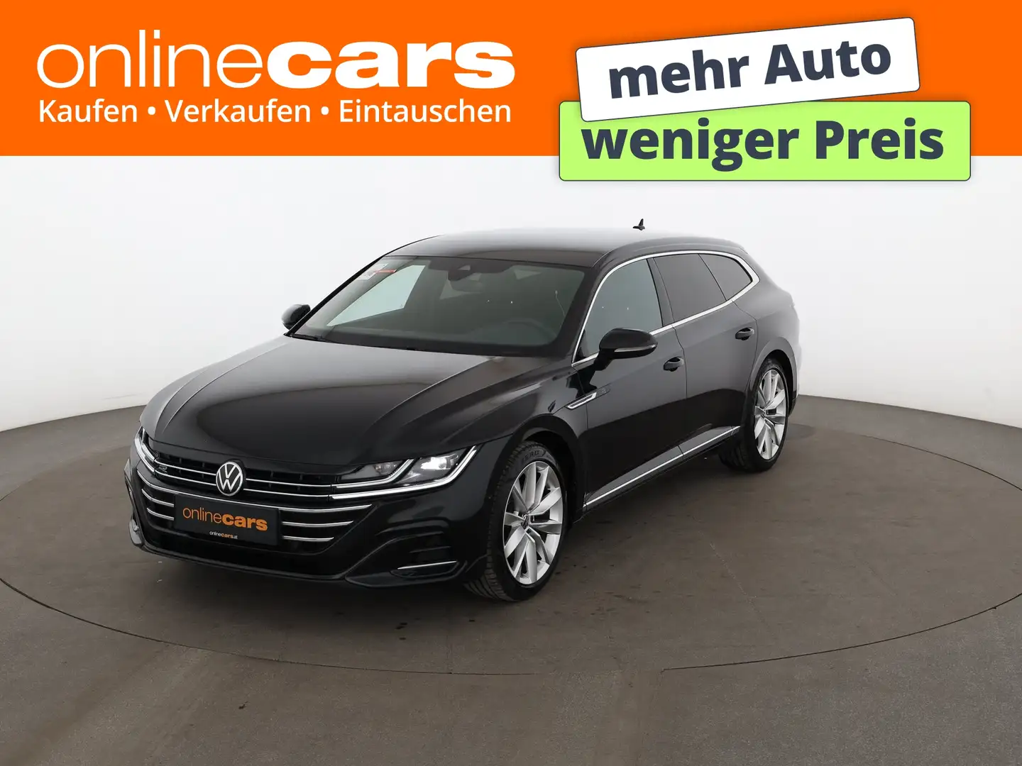 Volkswagen Arteon SB 2.0 TDI  R-Line Aut LED AHK RADAR NAVI Schwarz - 1