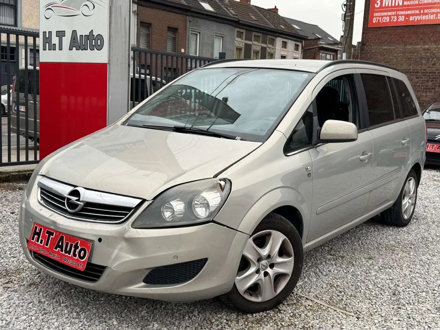 Opel Zafira 1.6i Enjoy/Airco/7 places/Accidentee a l'avant Blanc - 1