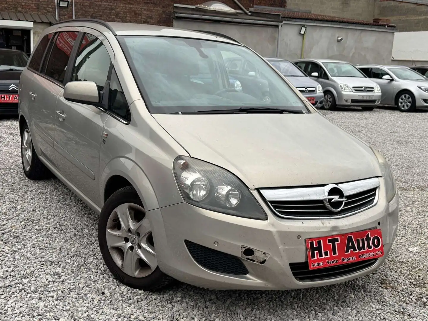 Opel Zafira 1.6i Enjoy/Airco/7 places/Accidentee a l'avant Blanc - 2