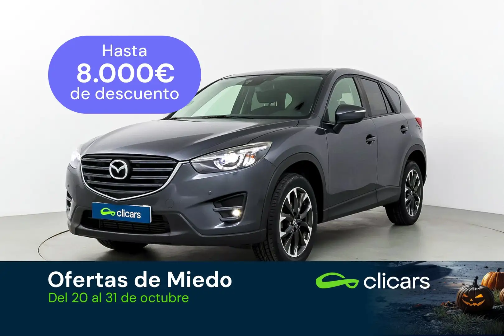 Mazda CX-5 2.2DE Style 2WD 150 Gris - 1