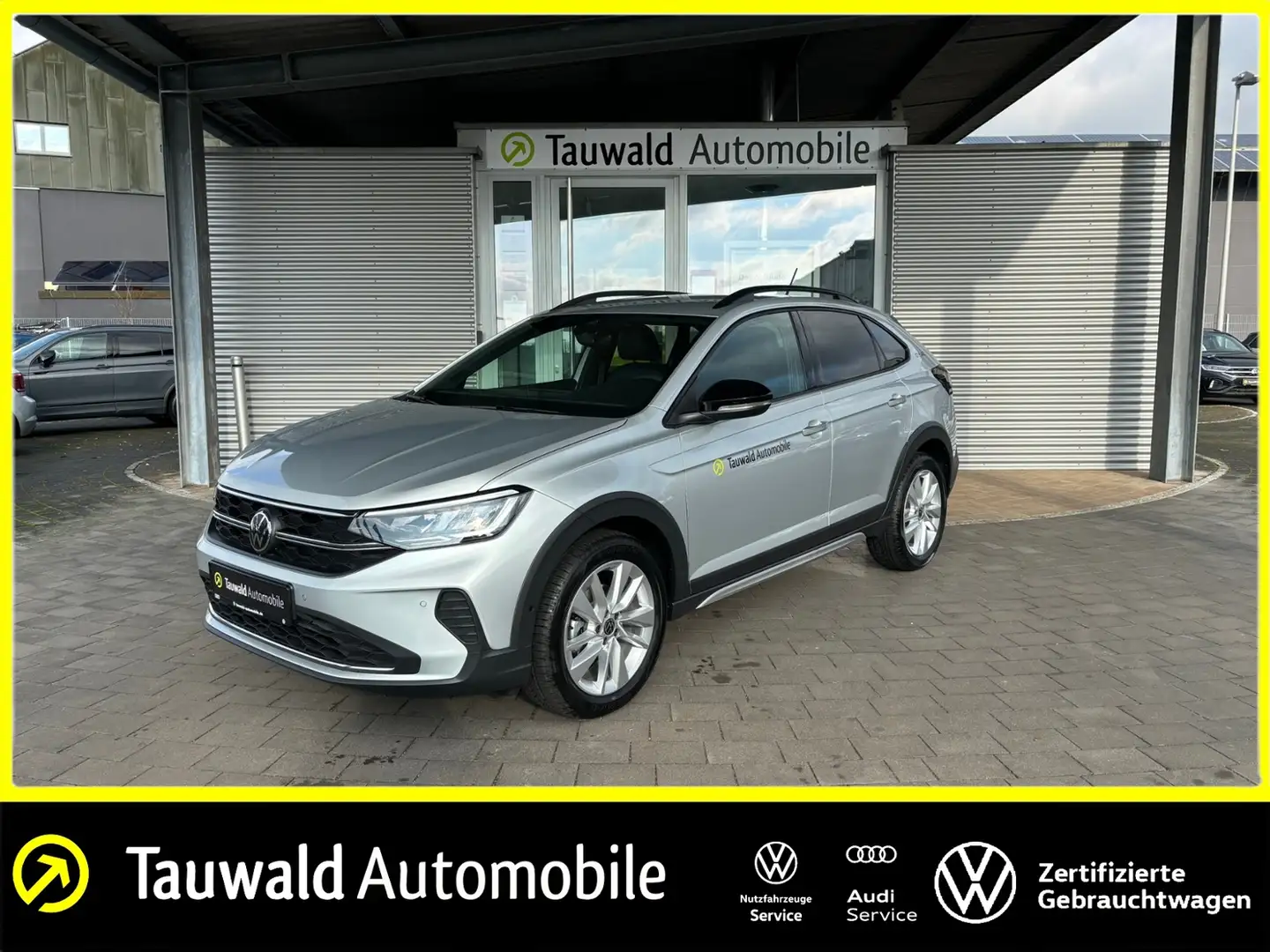 Volkswagen Taigo 1.0 TSI DSG GOAL AHK/GJR/KAMERA Silber - 1