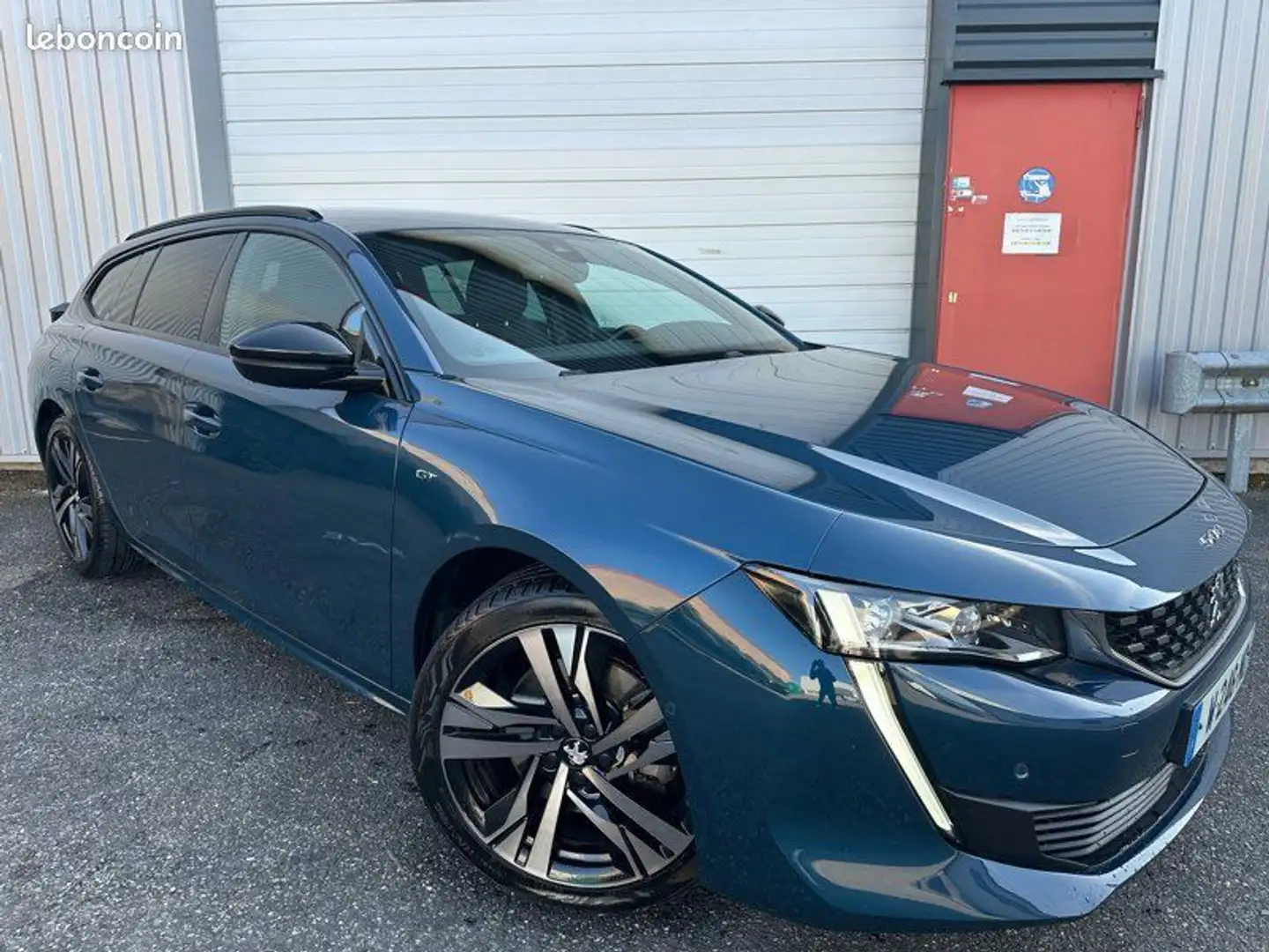 Peugeot 508 II 1.6 Pure Tech 225 S&S GT PACK EAT8 CUIR Bleu - 1