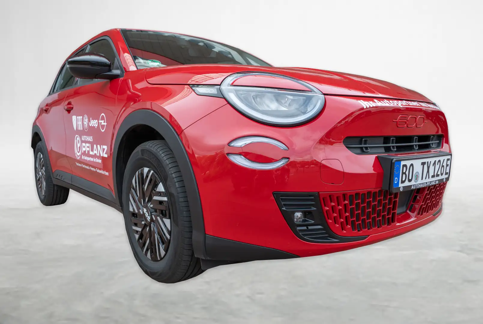 Fiat Red ELEKTRO 156 *AKTION* Czerwony - 2