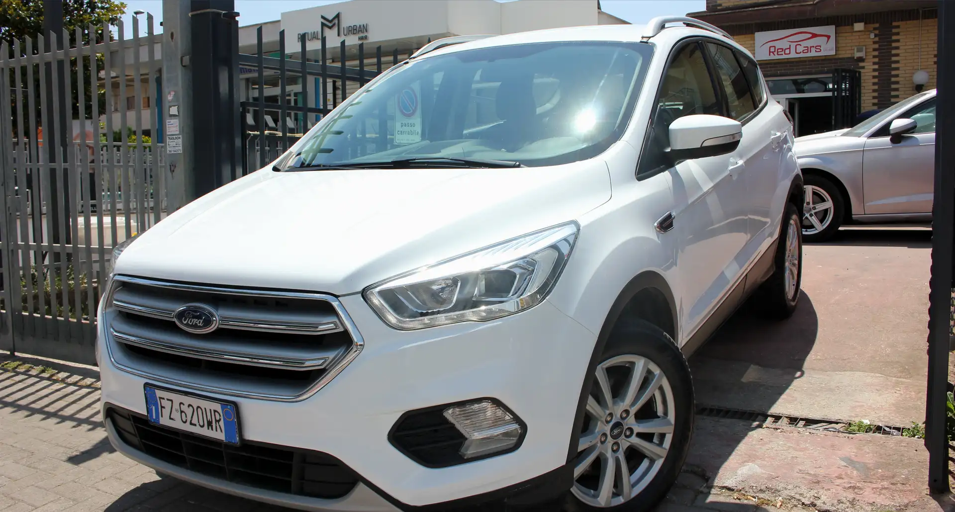 Ford Kuga 2.0d-150cv-4WD*PREZZO VERO* UNIPRO' KM CERTIFICATI Bianco - 2