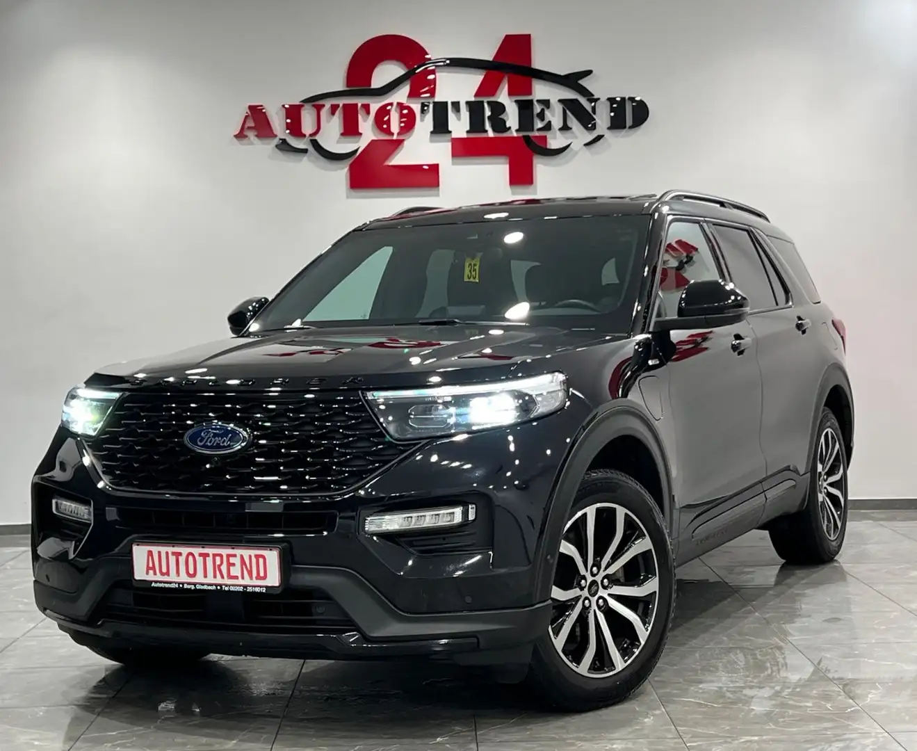 Ford Explorer ST-Line Plug-in-Hybrid 4x4 7-SITZER Schwarz - 1