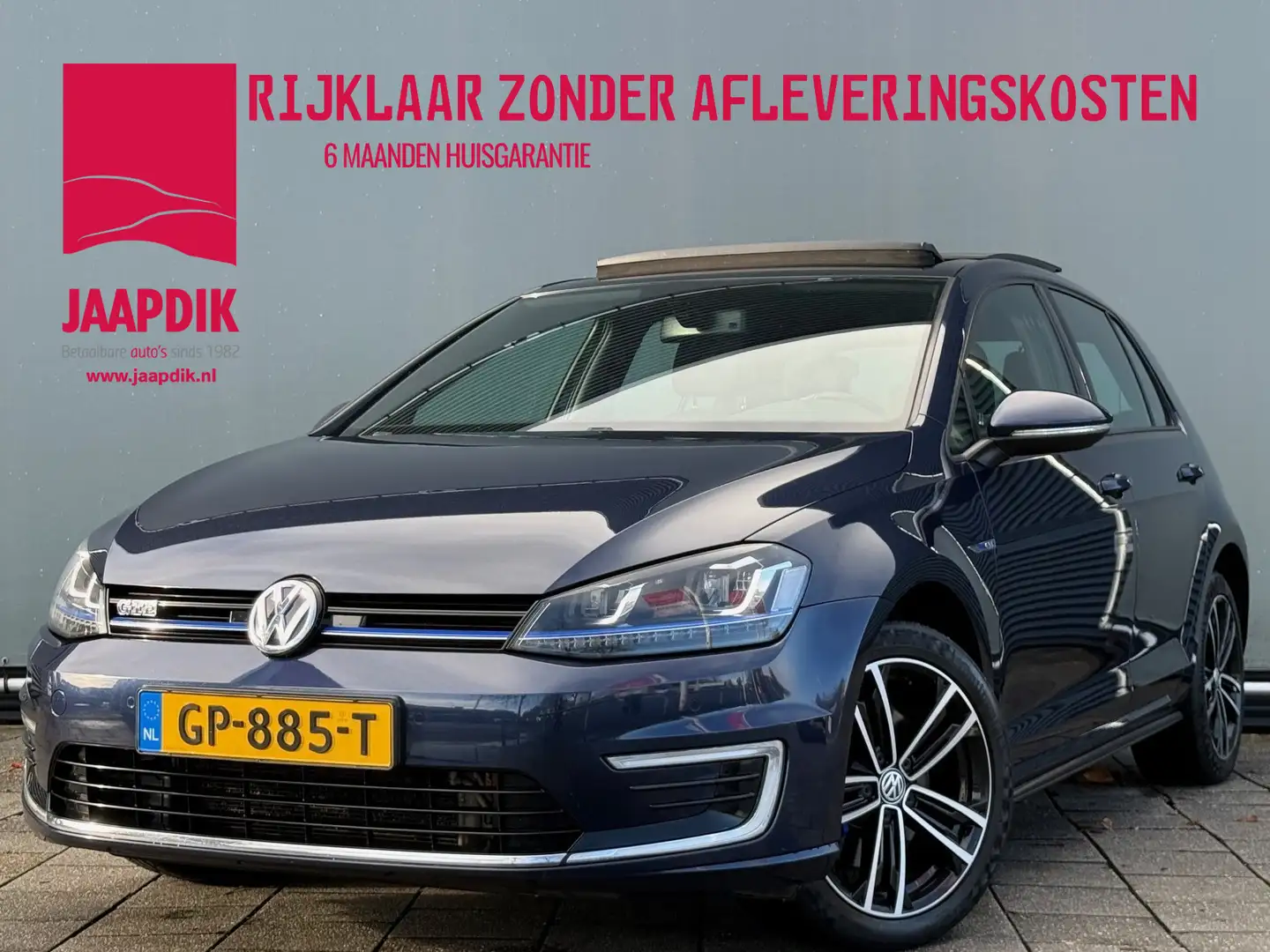 Volkswagen Golf BWJ 2015 | 1.4 TSI 204PK GTE | PANO DAK | LED | CL Blau - 1