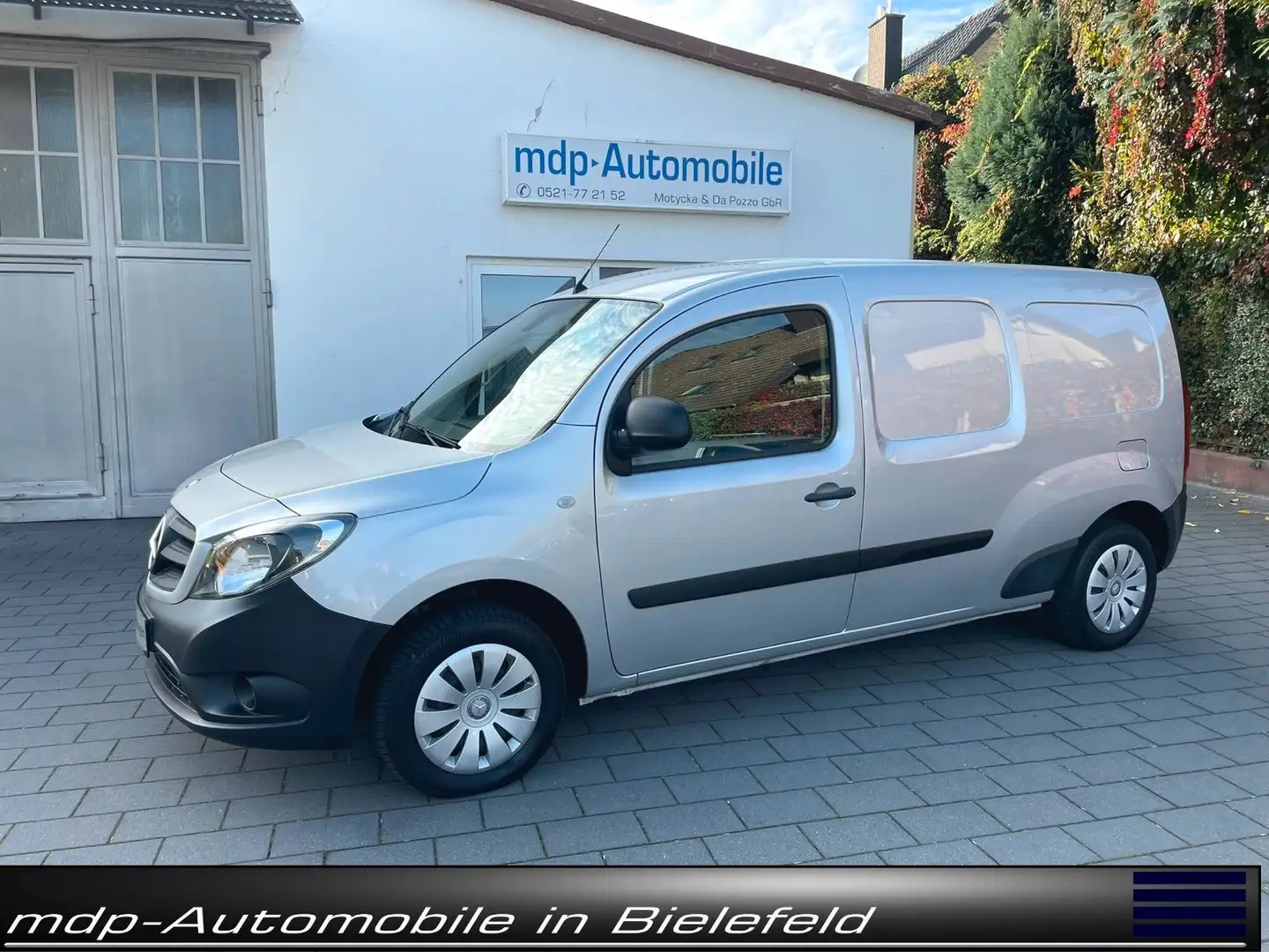 Mercedes-Benz CITAN KASTEN 110 CDI *EXTRALANG*KLIMA*EURO6* Silber - 2